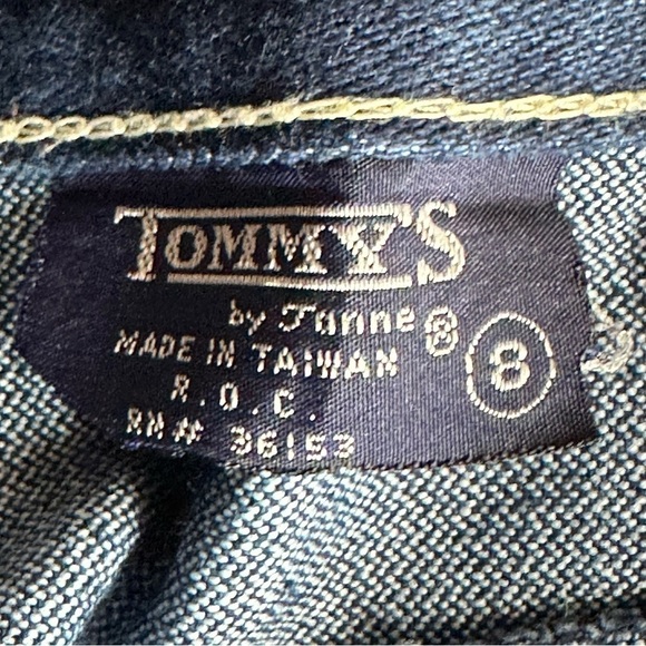 Vintage Tommy’s By Janne Women’s size 8 High Rise Crop Stretch Jeans - Picture 10 of 15